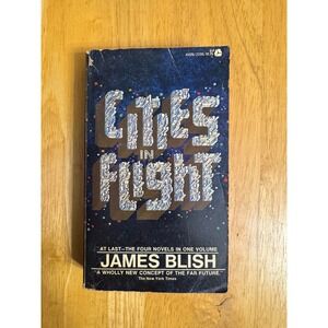 Cities in Flight James Blish Avon 21196 1970 Science Fiction Paperback